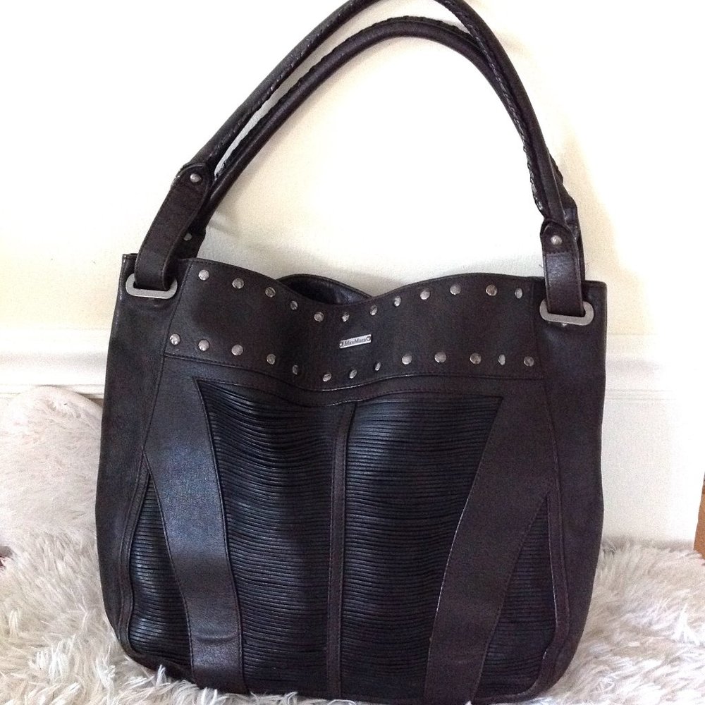 Max Mara  Studded Leather Bag